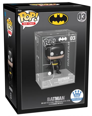 Figurine Funko Pop Batman [DC] #03 Batman - Die-Cast