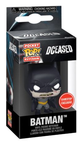 Figurine Funko Pop DCeased  Batman - Porte clés