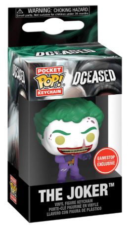 Figurine Funko Pop DCeased  Le Joker - Porte clés
