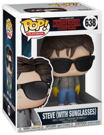 Figurine Funko Pop Stranger Things #638 Steve avec lunettes de soleil