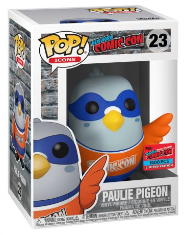 Figurine Funko Pop New York Comic Con #23 Paulie Pigeon Orange