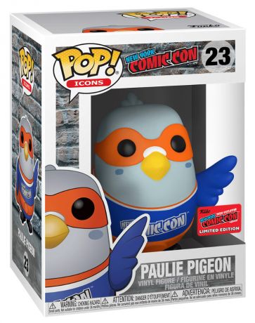 Figurine Funko Pop New York Comic Con #23 Paulie Pigeon Bleu