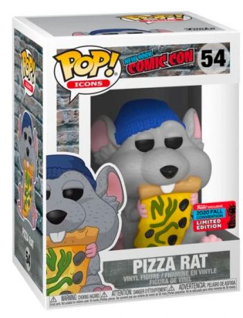 Figurine Funko Pop New York Comic Con #54 Pizza Rat Bleu