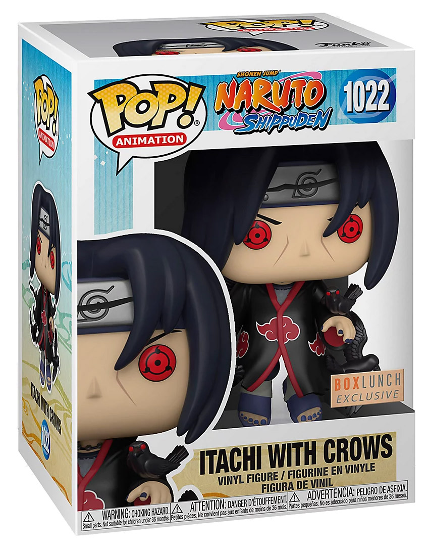 Figurine Pop Naruto #1022 pas cher : Itachi avec Corbeaux