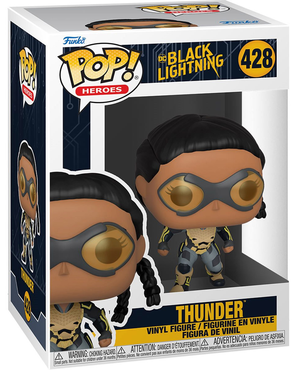Black Lightning Thunder Pop! Vinyl Figure main image 1