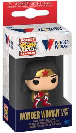 Figurine Funko Pop Wonder Woman 80 ans Wonder Woman A Twist of Fate - Porte clés