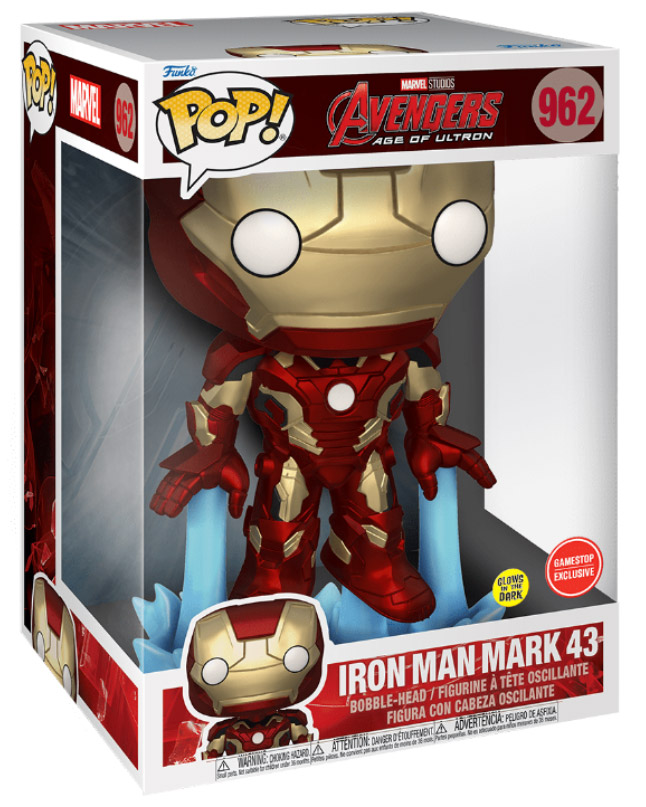 Funko pop iron man store glow in the dark