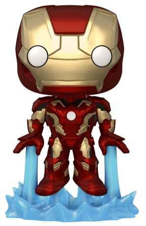 Figurine Funko Pop Avengers : L'Ère d'Ultron [Marvel] #962 Iron Man Glow in the Dark - 25 cm env.