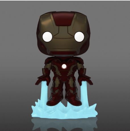 Figurine Funko Pop Avengers : L'Ère d'Ultron [Marvel] #962 Iron Man Glow in the Dark - 25 cm env.