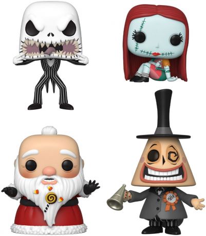 L'Étrange Noël de Mr. Jack POP! Movie Moments Under the Moonlight Pack de 2  Vinyl Figurines Jack & Sally 10cm n°458