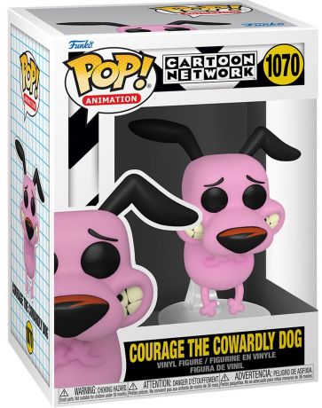 Figurine Funko Pop Cartoon Network #1070 Courage, le chien froussard