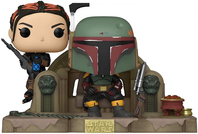 Figurine Funko Pop Star Wars : Le Mandalorien #486 Boba Fett & Fennec Shand