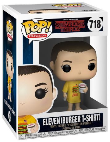 Figurine Funko Pop Stranger Things #718 Onze - T-shirt Burger