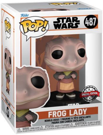 Figurine Funko Pop Star Wars : Le Mandalorien #487 Madame Crapaud