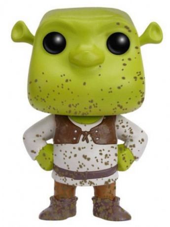 Figurine Funko Pop Shrek  Shrek éclaboussures de boue