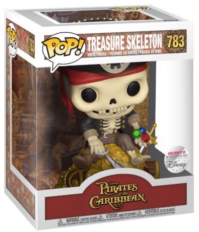 Figurine Funko Pop Pirates des Caraïbes [Disney] #783 Squelette de trésor