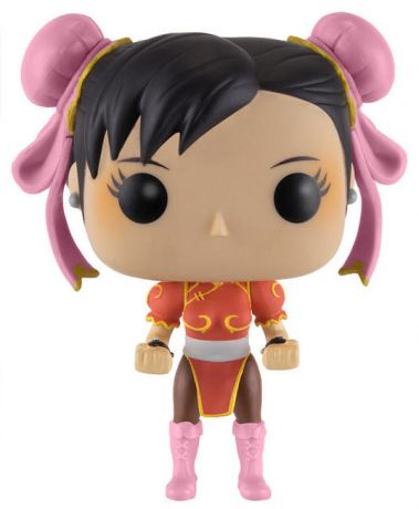 Figurine Funko Pop Street Fighter #136 Chun-Li - Tenue Rouge