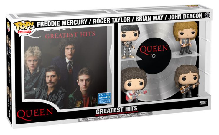 Figurine Funko Pop Queen #21 Greatest Hits Album - Deluxe Album