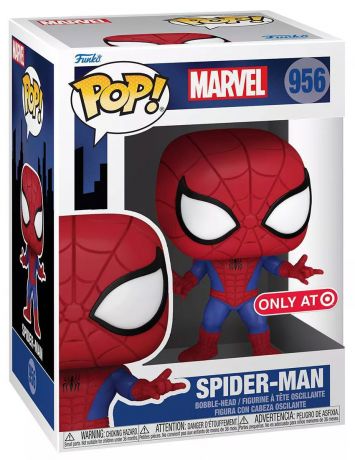 Figurine Funko Pop Spider-Man, l'homme-araignée #956 Spider-Man