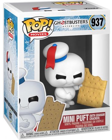 Figurine Funko Pop SOS Fantômes : L'Héritage #937 Mini bibendum avec Biscuit Graham