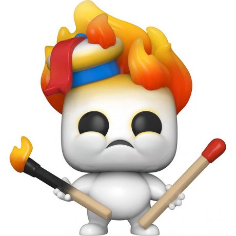 Figurine Funko Pop SOS Fantômes : L'Héritage #936 Mini bibendum en feu