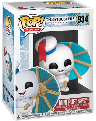 Figurine Funko Pop SOS Fantômes : L'Héritage #934 Mini bibendum avec Parapluie Cocktail