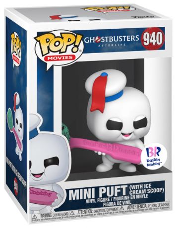 Figurine Funko Pop SOS Fantômes : L'Héritage #940 Mini bibendum avec cuillère à glace