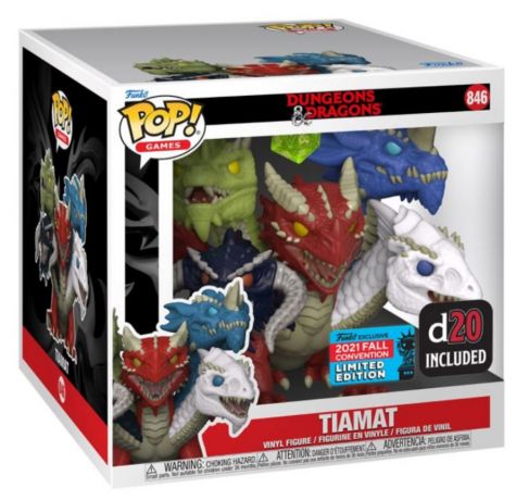 Figurine Funko Pop Donjons & Dragons #846 Tiamat - 15 cm