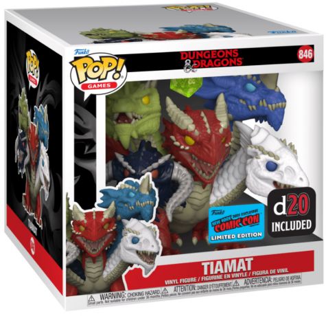 Figurine Funko Pop Donjons & Dragons #846 Tiamat - 15 cm