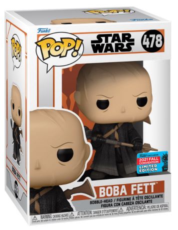 Figurine Funko Pop Star Wars : Le Mandalorien #478 Boba Fett
