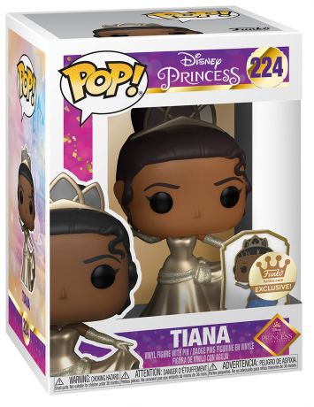 Figurine Funko Pop Disney Ultimate Princess #224 Tiana sticker doré