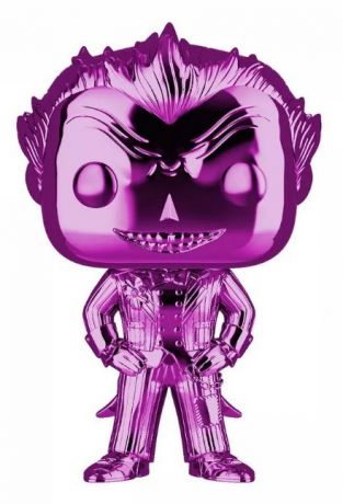 Figurine Funko Pop Batman Arkham Asylum #53 Le Joker chrome Violet