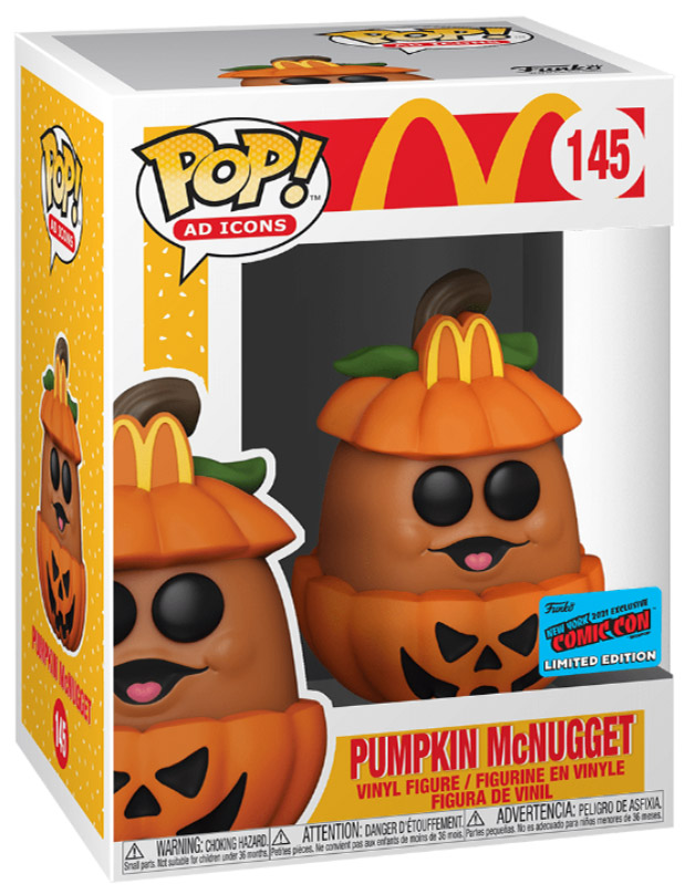 Figurine Pop McDonald's #145 pas cher : McNugget Citrouille