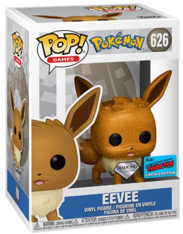 Figurine Funko Pop Pokémon #626 Evoli - Diamant 