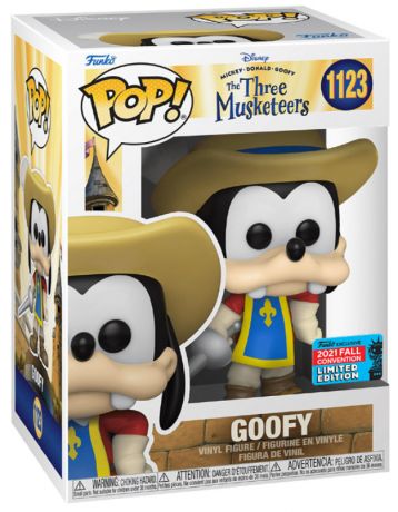 Figurine Funko Pop Mickey, Donald, Dingo : Les Trois Mousquetaires #1123 Dingo 