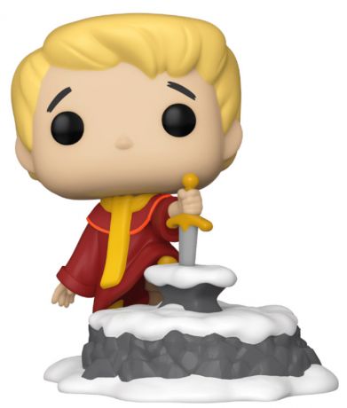 Figurine Funko Pop Merlin l'Enchanteur #1103  Arthur tirant excalibur