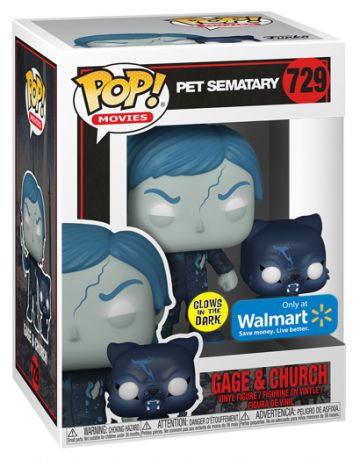 Figurine Funko Pop Simetierre #729 Gage et Church - Glow in the Dark