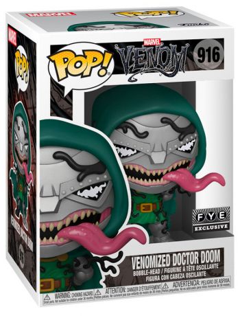 Figurine Funko Pop Venom [Marvel] #916 Dr Doom vénomisé