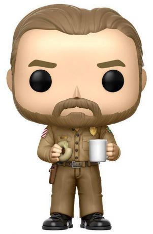 Figurine Funko Pop Stranger Things #512 Hopper - Sans Chapeau [Chase]