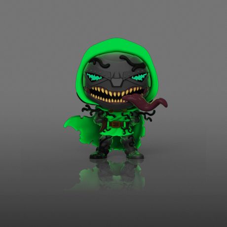 Figurine Funko Pop Venom [Marvel] #916 Dr Doom vénomisé [Chase] - Glow in the Dark