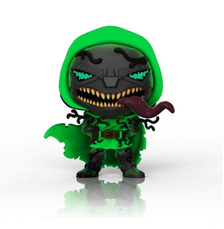 Figurine Funko Pop Venom [Marvel] #916 Dr Doom vénomisé [Chase] - Glow in the Dark