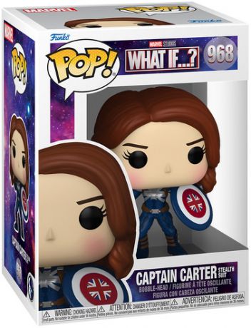 Figurine Funko Pop Marvel What If...? #968 Captain Carter