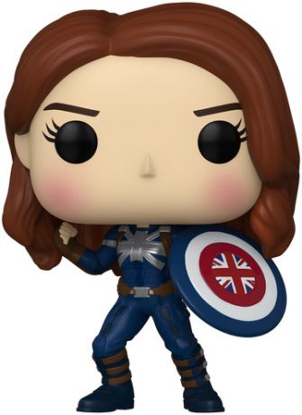 Figurine Funko Pop Marvel What If...? #968 Captain Carter