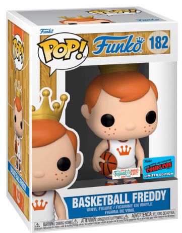 Figurine Funko Pop Freddy Funko #182 Basketball Freddy Maillot extérieur