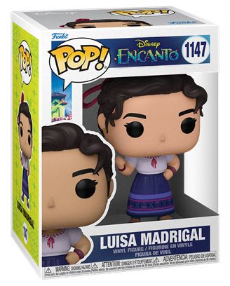 Figurine Funko Pop Encanto : La Fantastique Famille Madrigal #1147 Luisa Madrigal