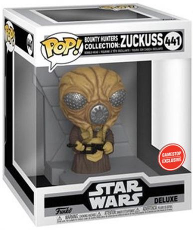 Figurine Funko Pop Star Wars 5 : L'Empire Contre-Attaque #441 Bounty Hunters Collection : Zuckuss