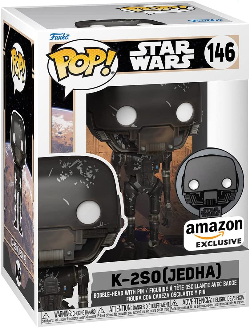 Figurine Pop Rogue One : A Star Wars Story #146 pas cher : K-2SO