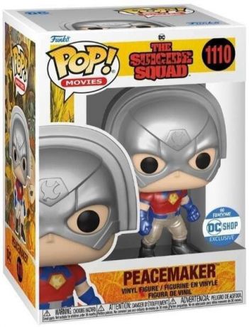 Figurine Funko Pop The Suicide Squad [DC] #1110 Peacemaker - Métallique