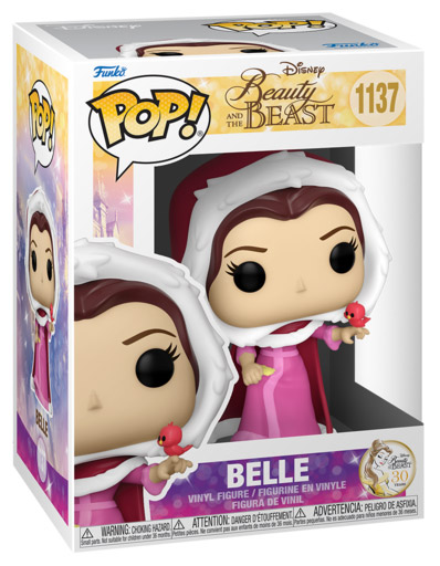 Figurine Pop La Belle et la Bête [Disney] #1137 pas cher : Belle en tenue  d'hiver