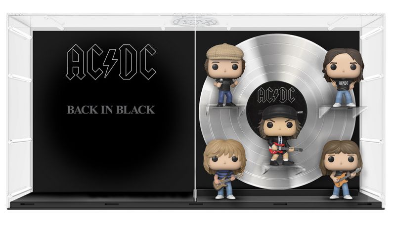 Figurine Funko Pop AC/DC #17 Back in Black - Deluxe Album